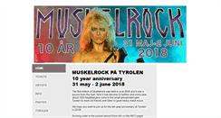 Desktop Screenshot of muskelrock.com